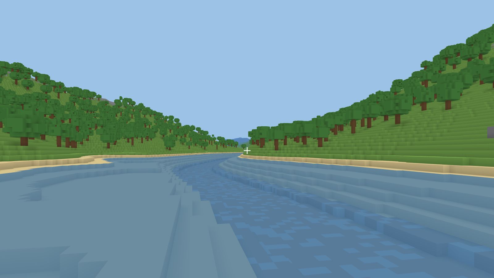The river at ground level